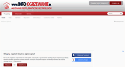 Desktop Screenshot of forum.info-ogrzewanie.pl